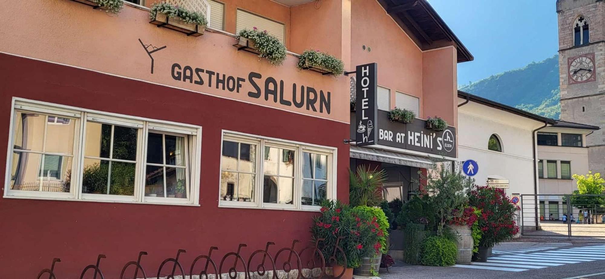 Gasthof Salurn Salorno Exterior foto
